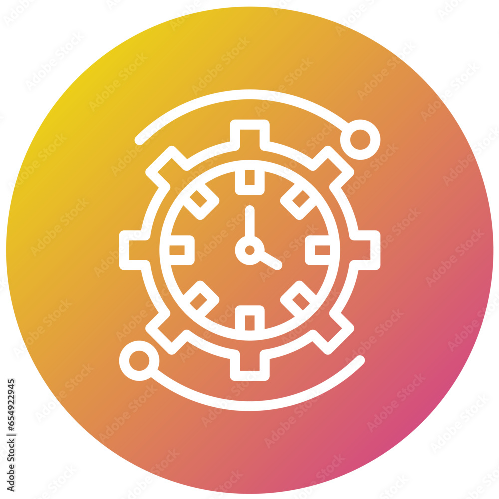 Time Management Vector Icon Design Illustration Time Management Vector Icon Design Illustration
