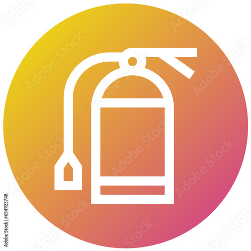 Extinguisher Vector Icon Design Illustration