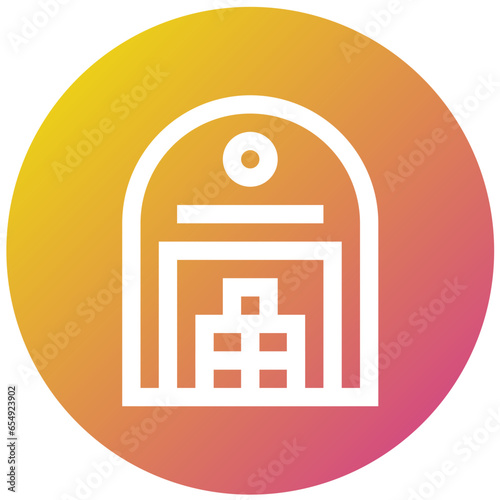 Warehouse Vector Icon Design Illustration