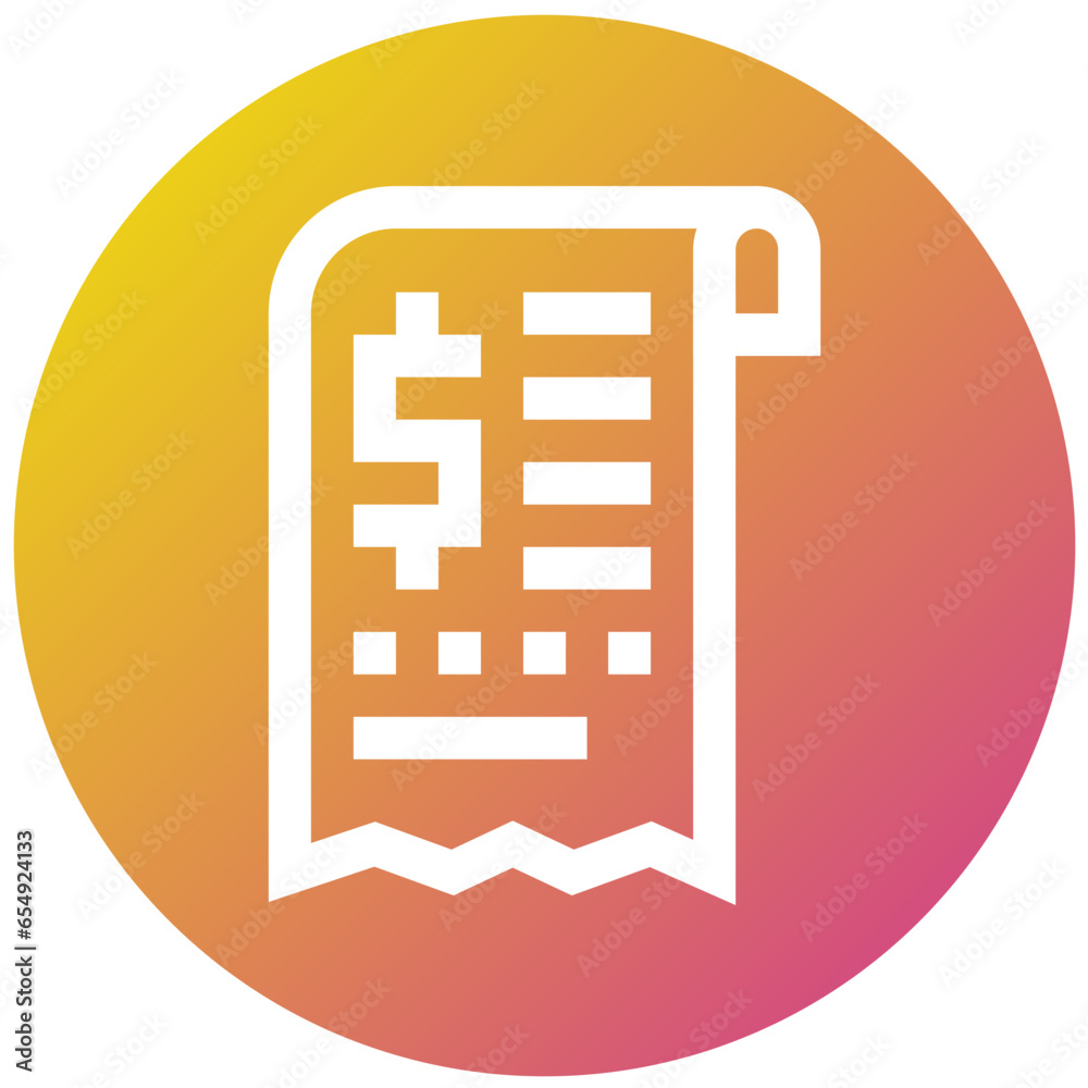 Bill Vector Icon Design Illustration Bill Vector Icon Design Illustration