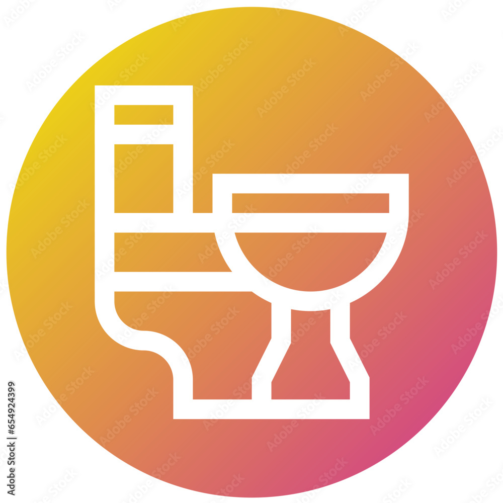 Toilet Vector Icon Design Illustration Toilet Vector Icon Design Illustration