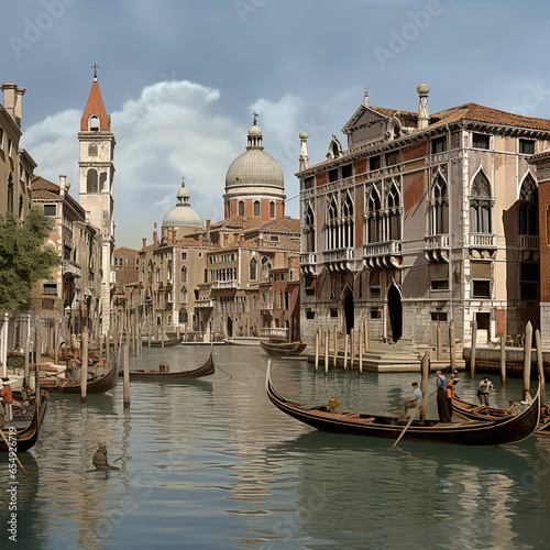 Canals and streets of Venice, sights of Italy. © A LOT ABOUT EVERYTHI
