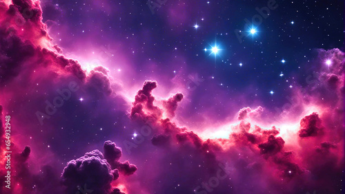 Abstract background with ne...
