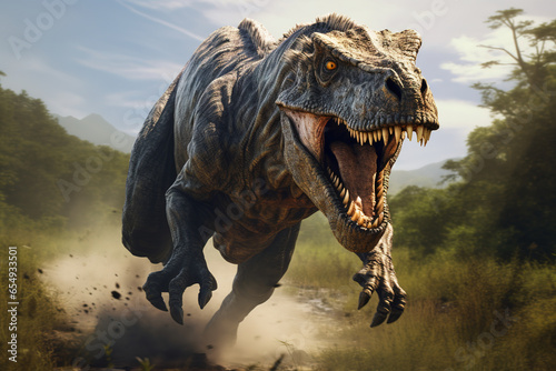 Chasing T-Rex photo