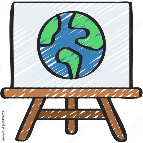 Geography Lesson Icon
