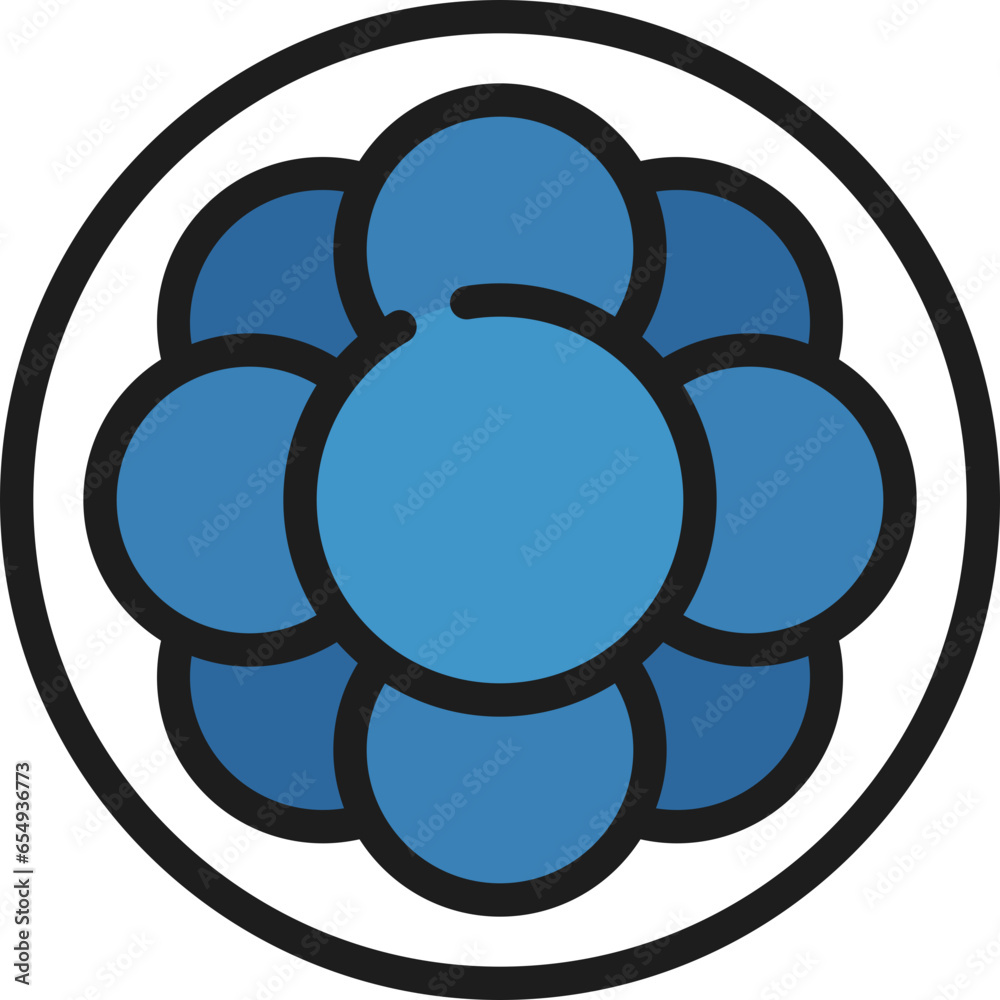 Atoms Circle Icon