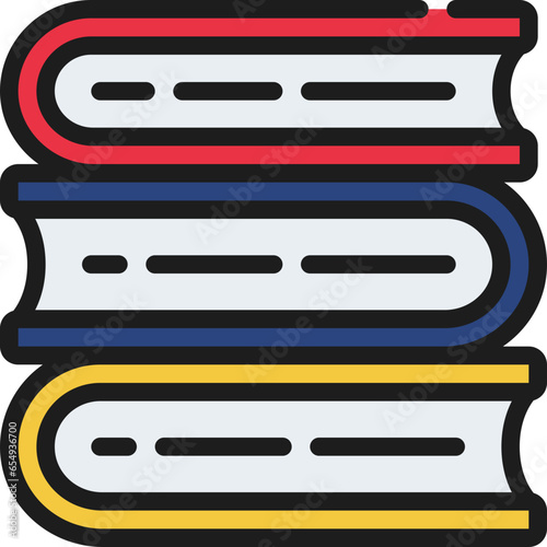 Book Pile Icon