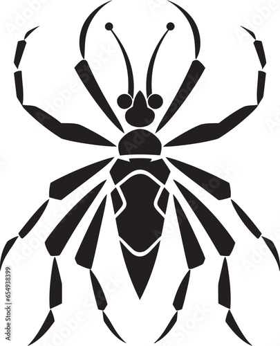 Artistic Insect Icon Insect Elegance in Vector