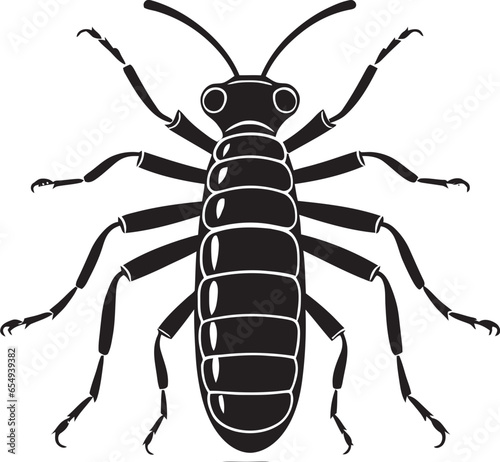 Abyssal Termite Logo Black Termite Vector
