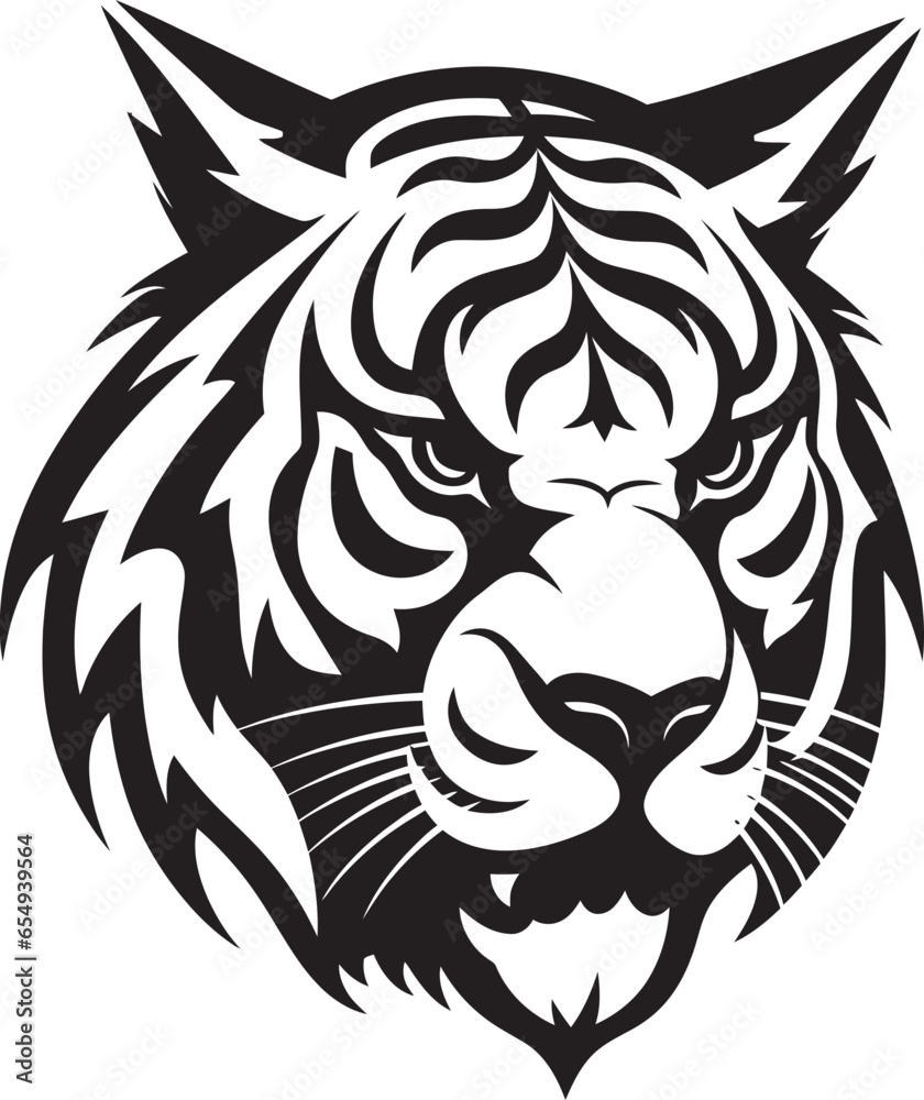 Midnight Jungle Symbol Panthera Dominance Crest