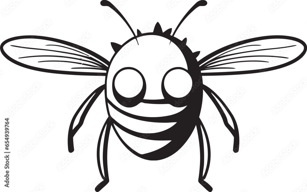 Obraz premium Tsetses Bite Mark Pestilent Insect Artwork