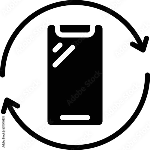 Recyclable Phone Icon