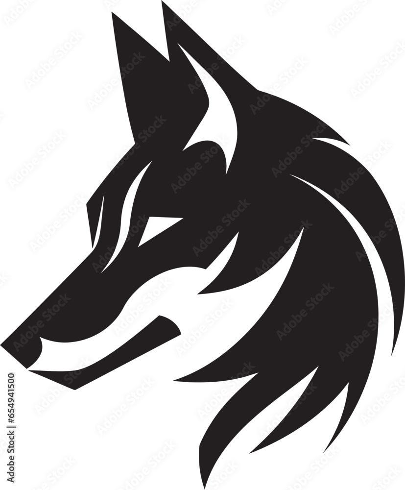 Graceful Wolf Pack Icon Ferocious Alpha Mark Graceful Wolf Pack Icon Ferocious Alpha Mark