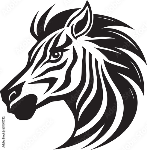 Prowling Zebras Striped Majesty Stealthy Striped Safari Icon