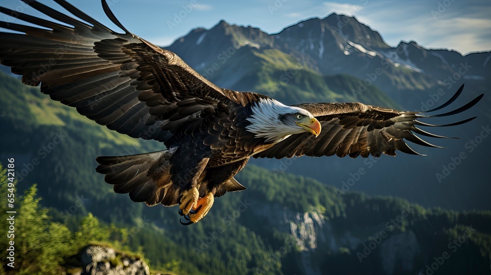 Soaring Bald Eagle Soaring Bald Eagle