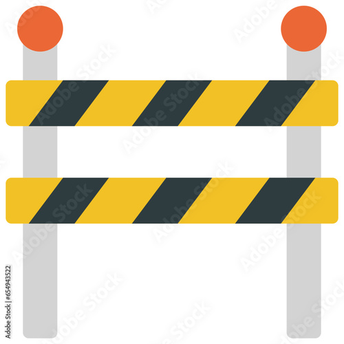 Barrier With Lights Icon