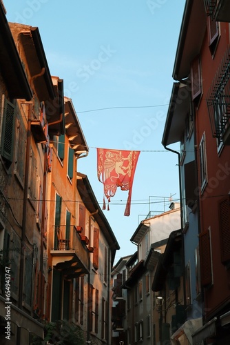 Calle de un pueblo italiano