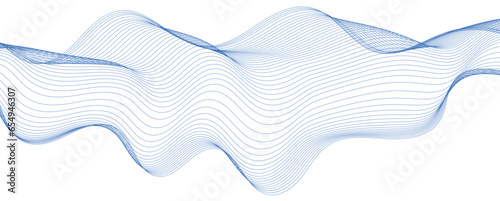 futuristic Line stripe pattern on white Wavy background. abstract modern background futuristic graphic energy sound waves technology concept design © BG DSgin