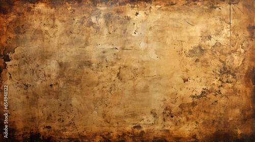 Aged Parchment Paper Background © Newton