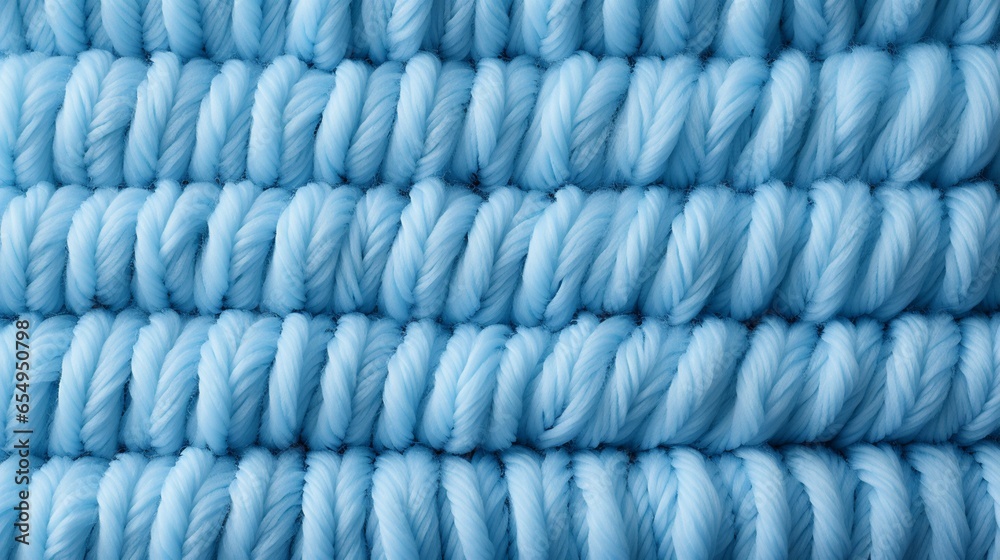 Baby Blue Cotton Texture Background