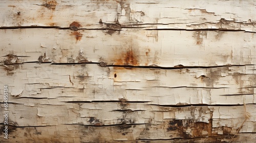Birch Wood Log Texture Background
