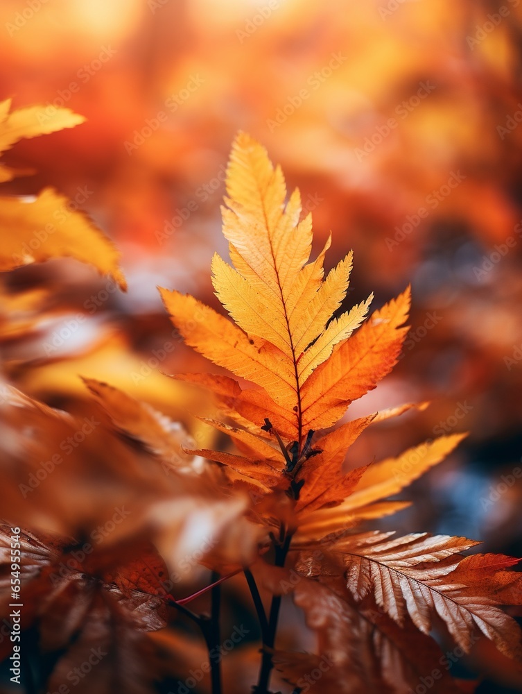 Autumn Background and copy space, generative ai Autumn Background and copy space, generative ai