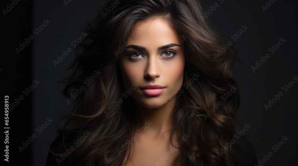 Beauty portrait of a supermodel with bright makeup. Beautiful eyes. Beauty portrait of a supermodel with bright makeup. Beautiful eyes.