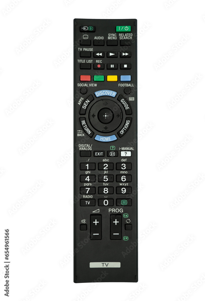 Remote tv isolated on transparent background with png. Remote tv isolated on transparent background with png.