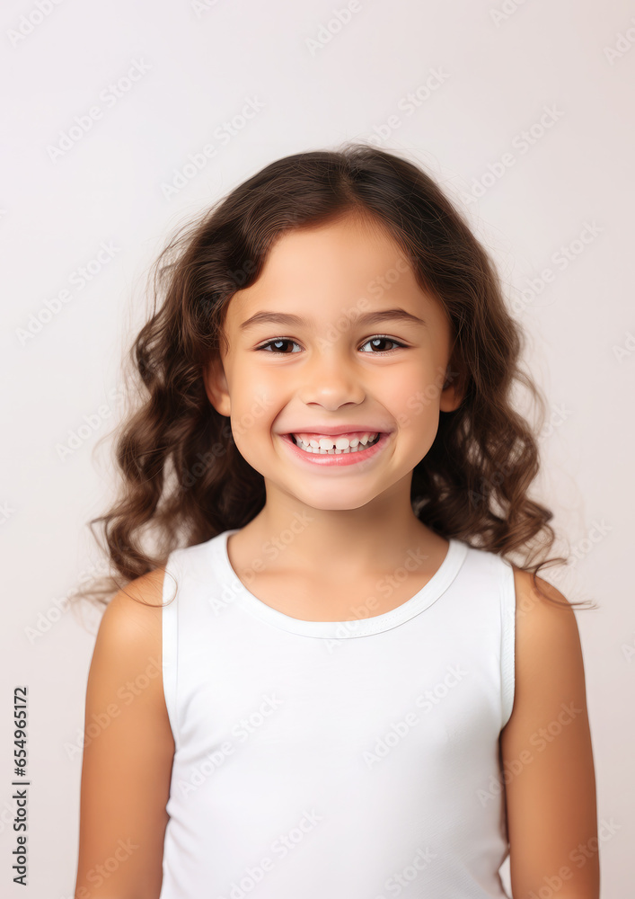 Generative AI, little girl with beautiful white healthy teeth smiling, charming snow-white smile, dentistry advertising, oral care, mouth, face, cute child, space for text, dental clinic for kids Generative AI, little girl with beautiful white healthy teeth smiling, charming snow-white smile, dentistry advertising, oral care, mouth, face, cute child, space for text, dental clinic for kids