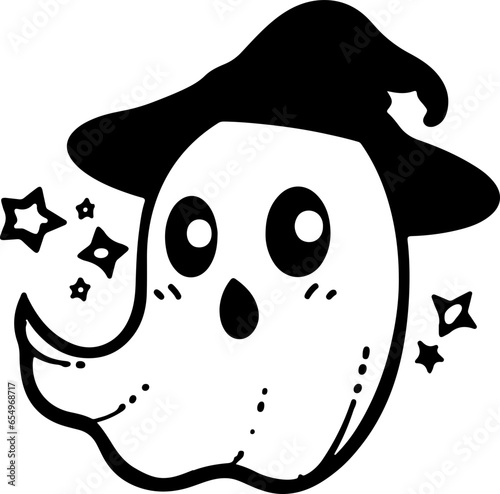 cute halloween ghost