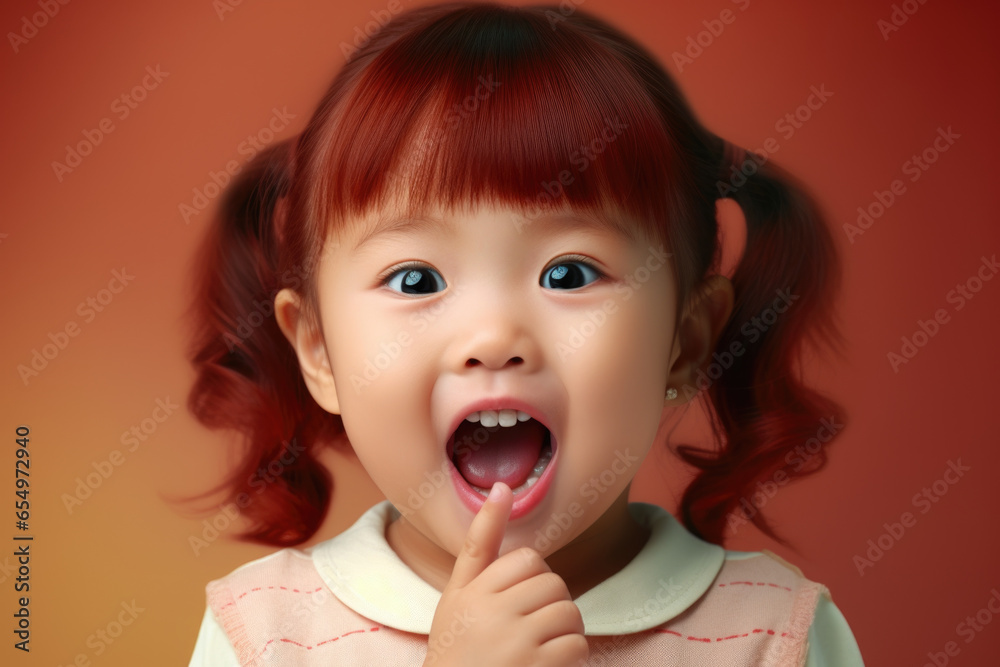 A young girl with a toothbrush in her mouth. Ideal for dental hygiene education or parenting articles. A young girl with a toothbrush in her mouth. Ideal for dental hygiene education or parenting articles.