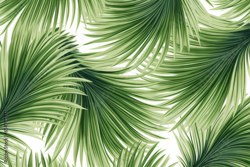 Tropical palm leaf pattern background