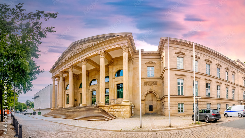 Fototapeta premium Landtag, Hannover, Niedersachsen, Deutschland 