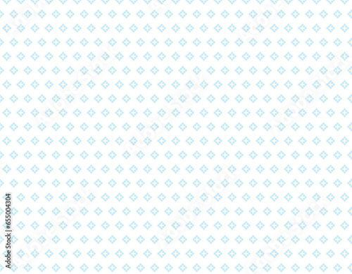 淡い青色のドットのシームレスなパターン素材