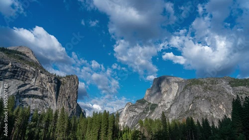 Yosemite Half Dome Timelapse