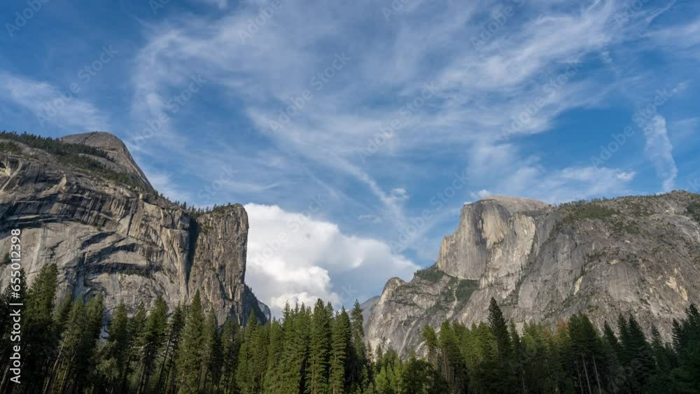 Yosemite Half Dome Timelapse Yosemite Half Dome Timelapse