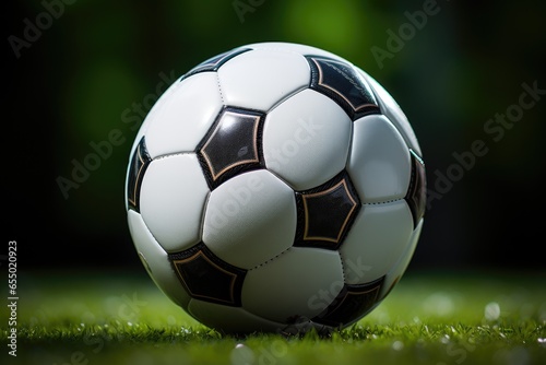 Every Dimple Matters: Close-up Soccer Ball Photography © furyon