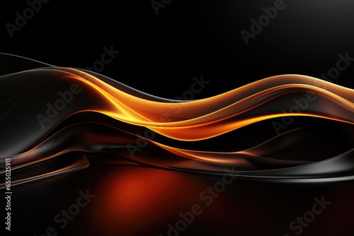 Abstract black themed background stock photo