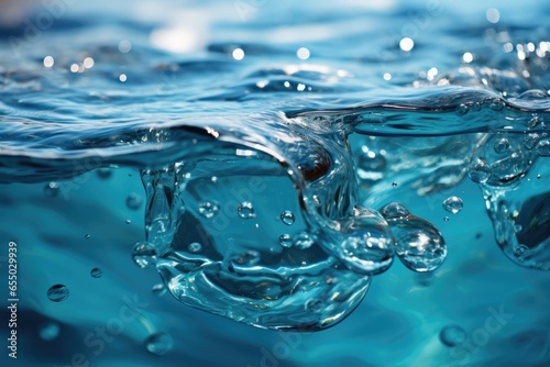 Water themed background stock photo