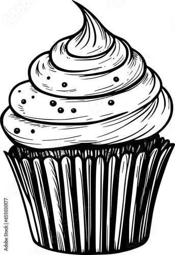cupcake cartoon