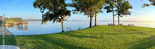 Toledo Bend Reservoir on the border of Texas and Louisiana