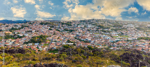 Panoramic view of Diamantina from the top of Crystal Mountains
