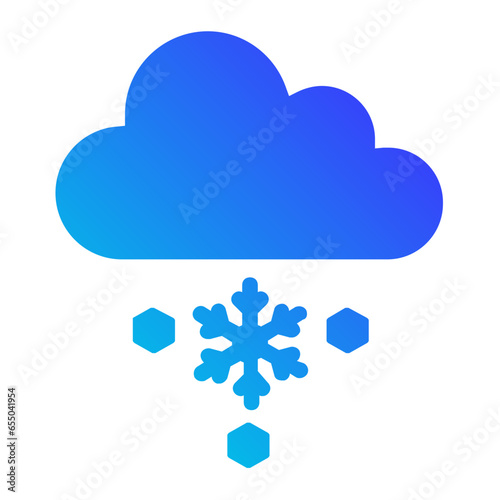 hail storm icon
