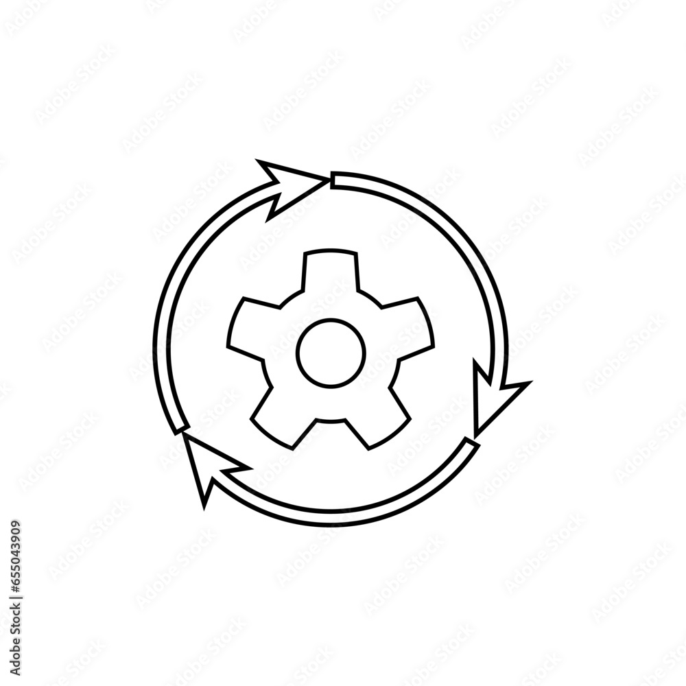 Progressive Icon. Continuous, Forward Symbol Progressive Icon. Continuous, Forward Symbol