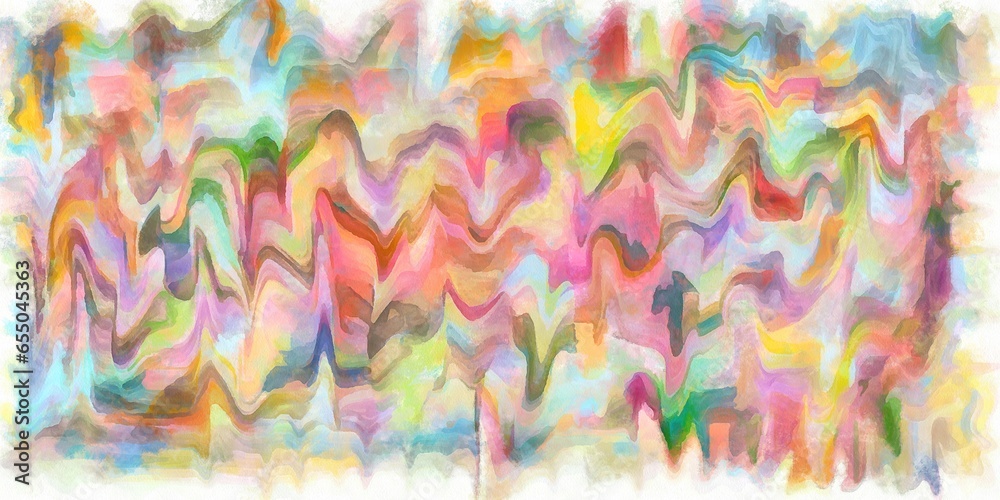 New style beautiful and colorful illustration wallpaper design New style beautiful and colorful illustration wallpaper design