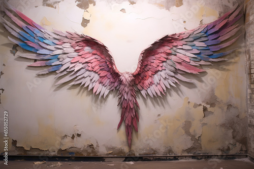 Pastel Graffiti Wings