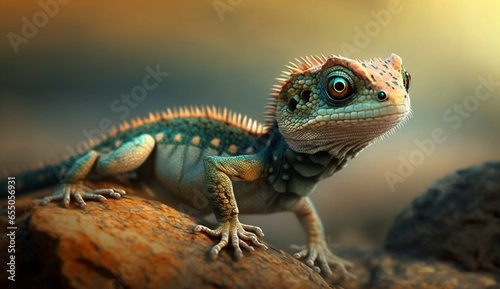 small dragon  lizard