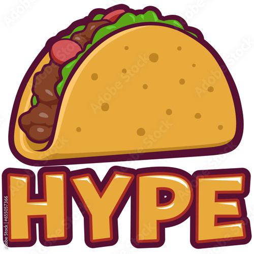 taco emote illustration