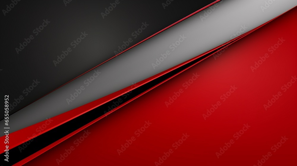 Template corporate banner concept red black grey and white contrast background. You can use for ad, poster, template, business presentation. Vector illustration