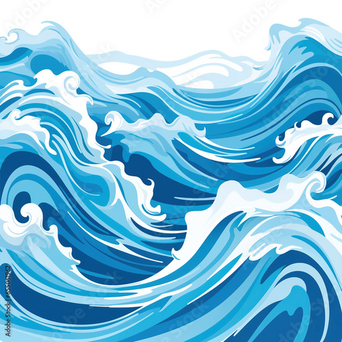 wave background illustration